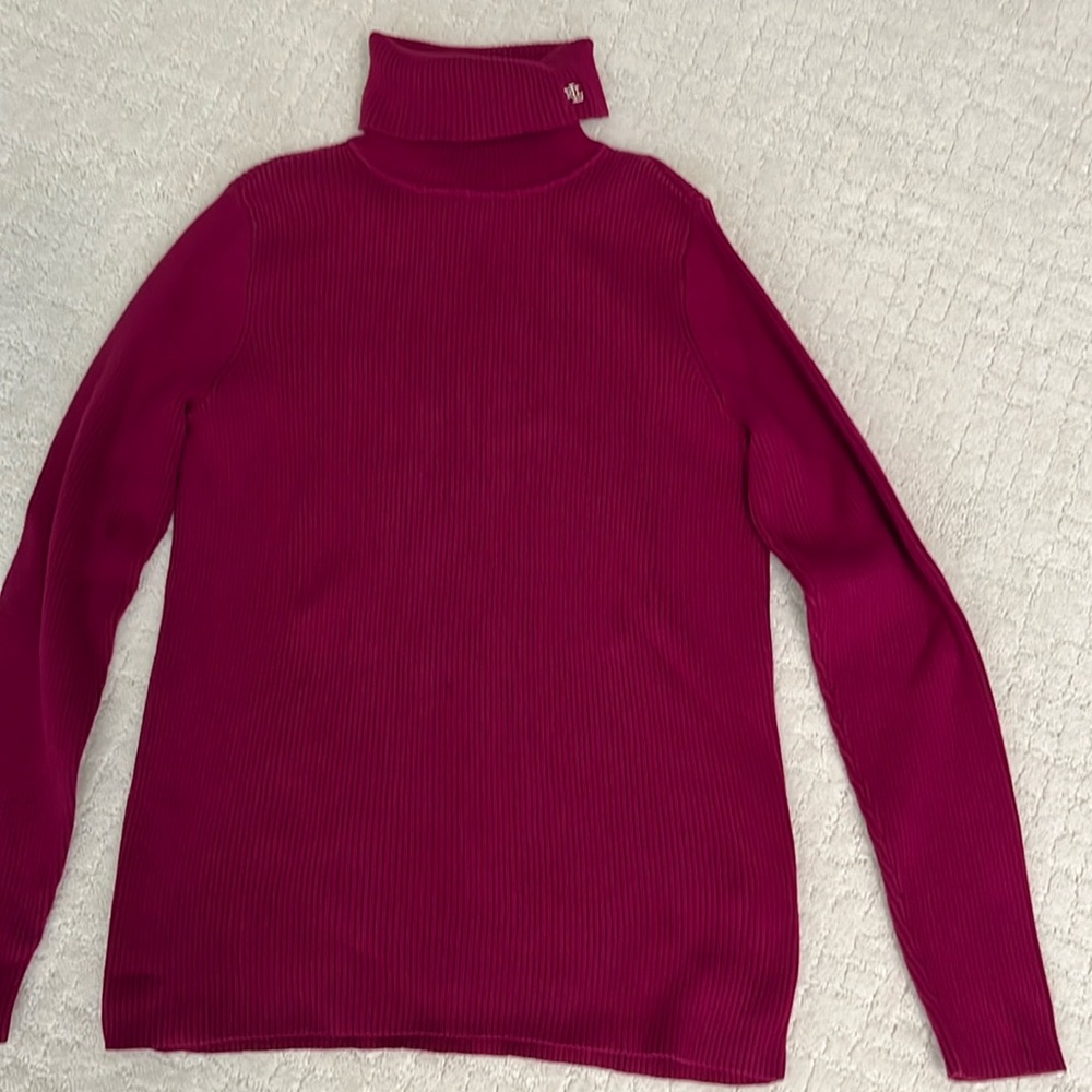 RALPH LAUREN turtle neck sweater